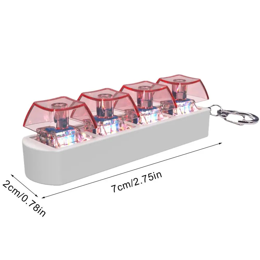 “Satisfying Click Keychain – Mechanical Keycap Fidget for Focus & Relaxation”