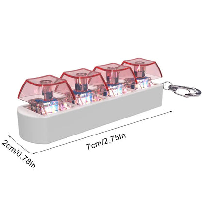 “Satisfying Click Keychain – Mechanical Keycap Fidget for Focus & Relaxation”