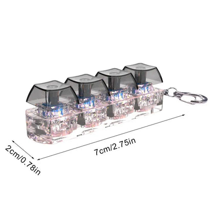 “Satisfying Click Keychain – Mechanical Keycap Fidget for Focus & Relaxation”