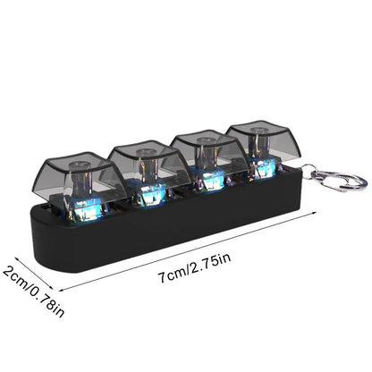 “Satisfying Click Keychain – Mechanical Keycap Fidget for Focus & Relaxation”