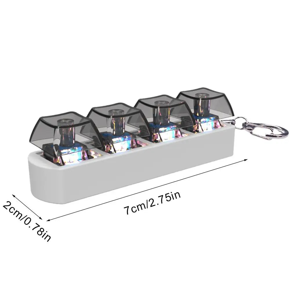 “Satisfying Click Keychain – Mechanical Keycap Fidget for Focus & Relaxation”