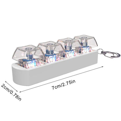 “Satisfying Click Keychain – Mechanical Keycap Fidget for Focus & Relaxation”